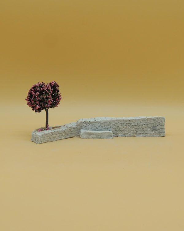 Décors petit arbre fleuri mur – Image 2