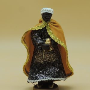 Santon Roi noir 18cm