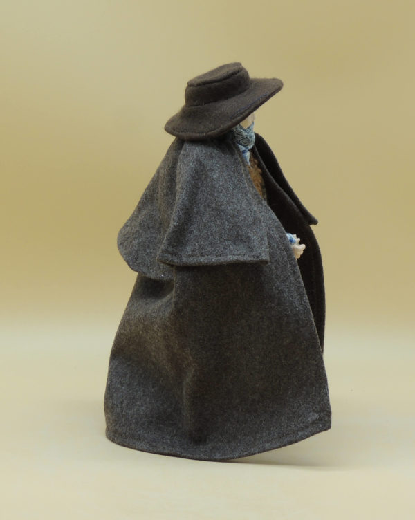 Santon 28cm berger avec cape – Image 3