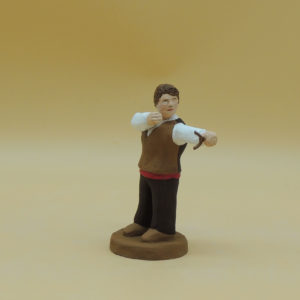 Santon tir lance pierre 14cm
