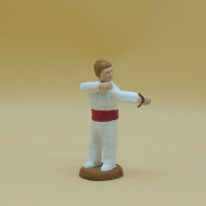 Santon tir lance pierre 14cm