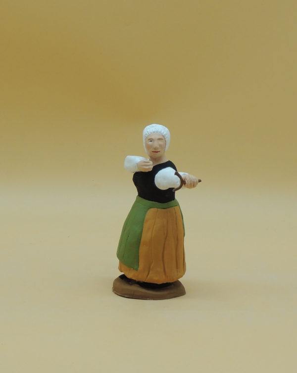 Santon tir lance pierre 14cm